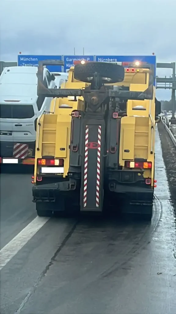 Abschleppen LKW in Deutschland