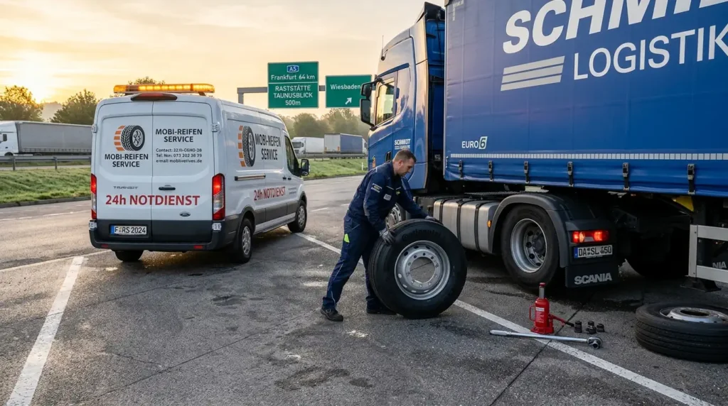 247 Mobile Truck Tire Service Near Me