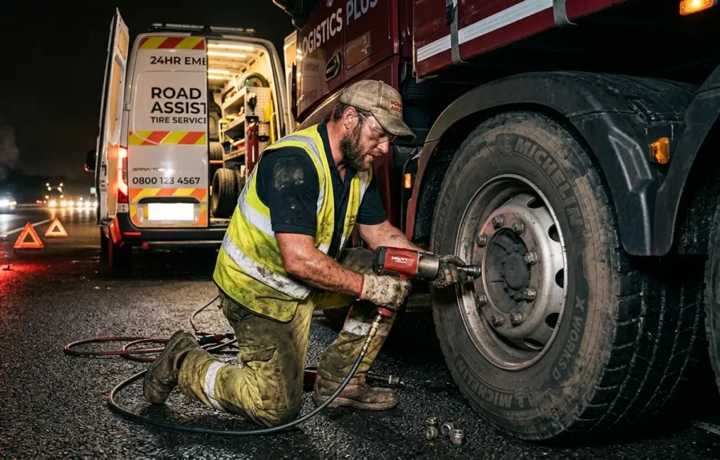 247 Mobile Truck Tire Service Near Me