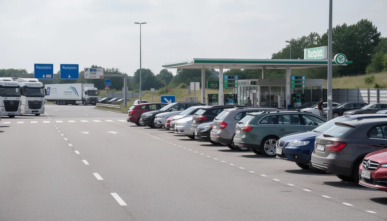 Raststätten und Rastplätze auf der Autobahn in Deutschland – AutoHelp Raststätten und Rastplätze auf der Autobahn in Deutschland