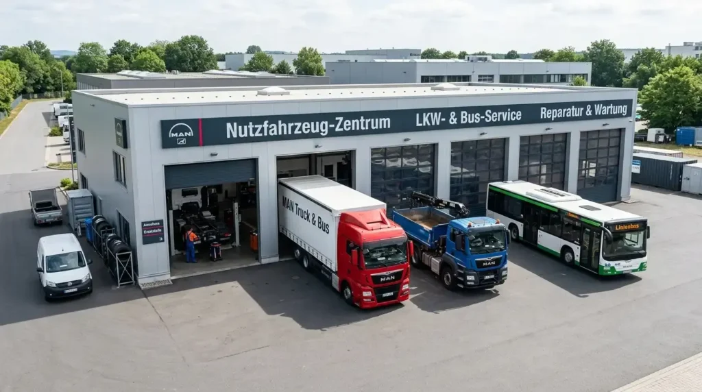 MAN Werkstatt: Service, Standorte und Zukunft der Nutzfahrzeug-Betreuung – LKW Help 24 MAN Werkstatt: Service, Standorte und Zukunft der Nutzfahrzeug-Betreuung
